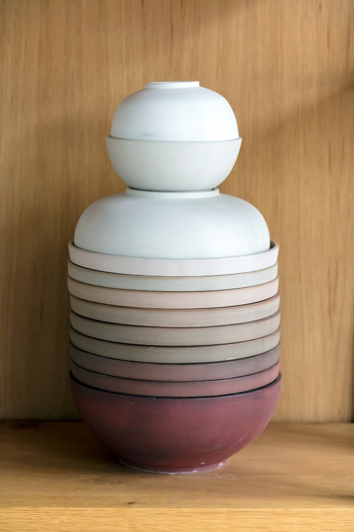 Service de vaisselle empilable, 12 pièces - Modèle Sunrise – Image 8