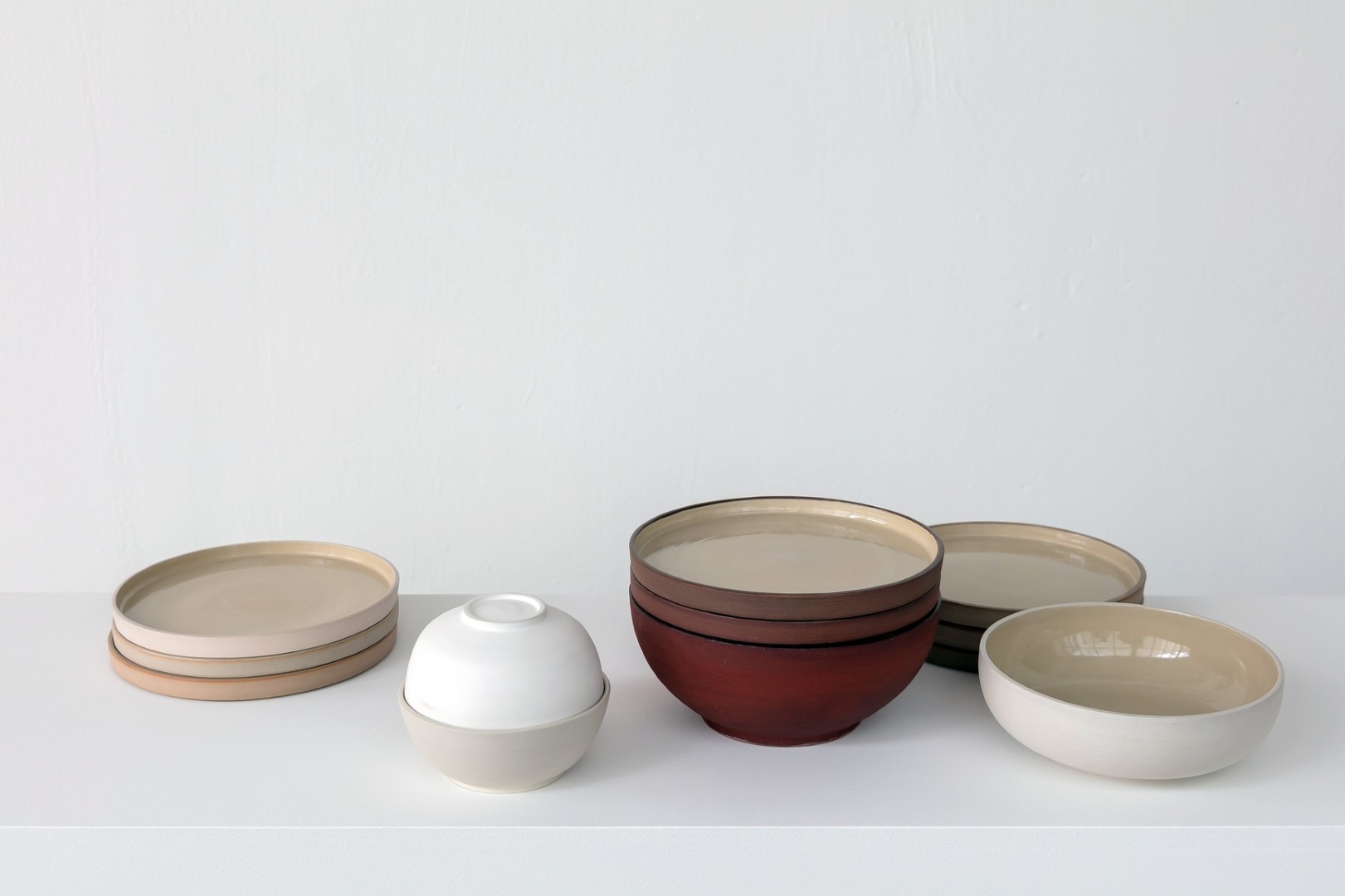 Service de vaisselle empilable, 12 pièces - Modèle Sunrise – Image 10